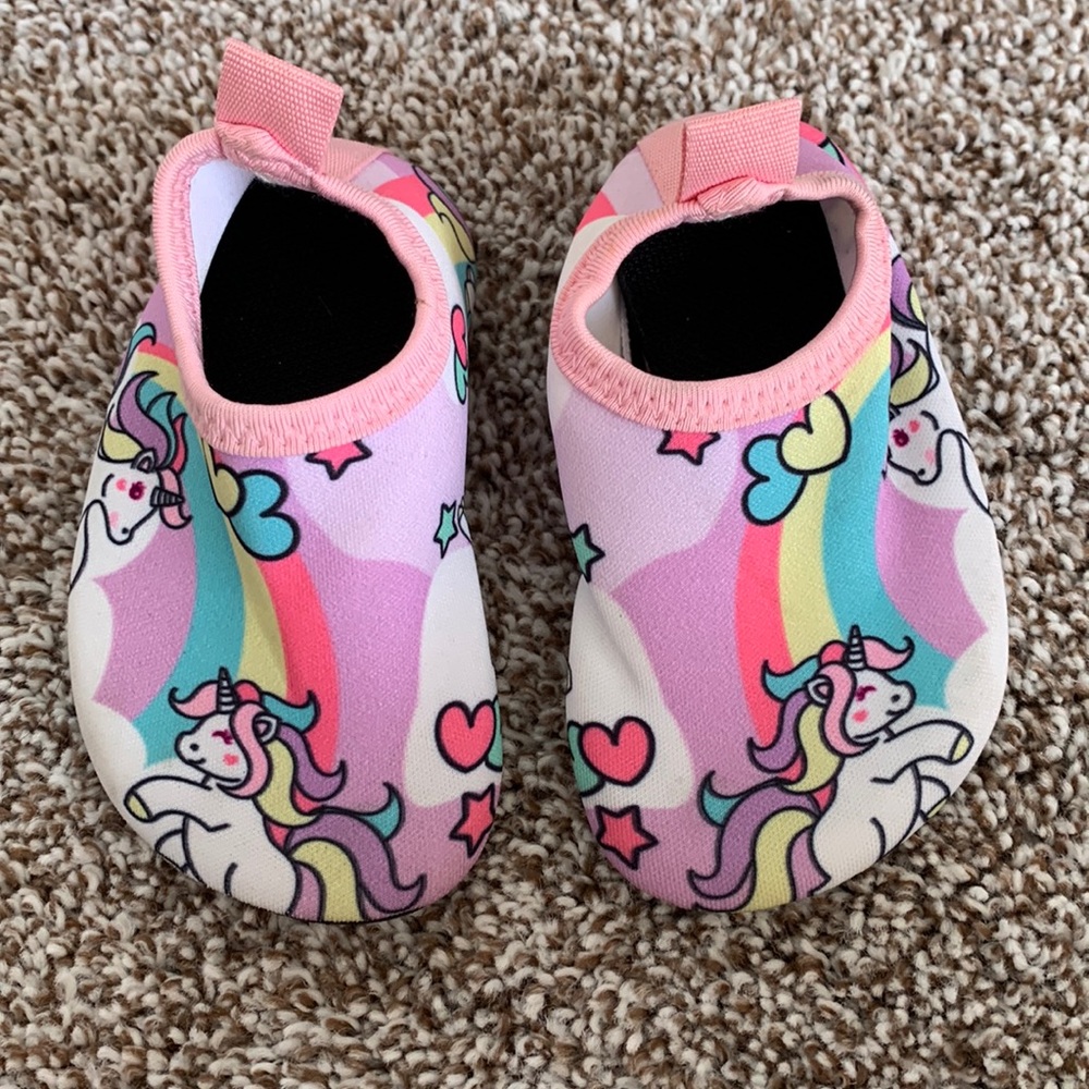 Unicorn water shoes